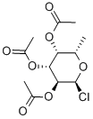 2,3,4-Tri-O-acetyl-α-L-fucopyranosyl  chloride Struktur