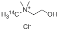 CHOLINE CHLORIDE, [METHYL-14C] Struktur