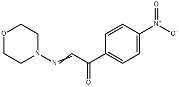 α-(Morpholinoimino)-4'-nitroacetophenone Struktur