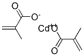 cadmium methacrylate Struktur