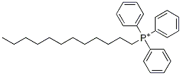 DODECYL-TRIPHENYL-PHOSPHANIUM Struktur