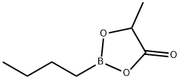 2-Butyl-4-methyl-1,3,2-dioxaborolan-5-one Struktur