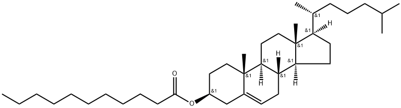 CHOLESTERYL UNDECANOATE Struktur