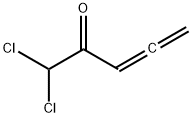 3,4-Pentadien-2-one,  1,1-dichloro- Struktur