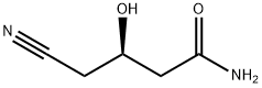 (R)-4-CYANO-3-HYDROXYBUTANAMIDE Struktur