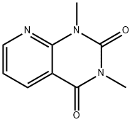 1,3-Dimethylpyrido[2,3-d]pyrimidine-2,4(1H,3H)-dione Struktur