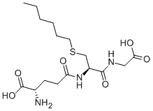 S-HEXYLGLUTATHIONE Struktur