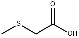 (METHYLTHIO)ACETIC ACID Struktur