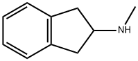 2,3-dihydro-1H-inden-2-yl(methyl)amine(SALTDATA: HCl) Struktur