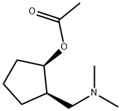 Cyclopentanol, 2-[(dimethylamino)methyl]-, acetate (ester), (1R,2R)- (9CI) Struktur