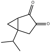 Bicyclo[3.1.0]hexane-2,3-dione, 5-(1-methylethyl)- (9CI) Struktur