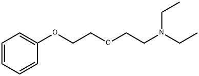 [2-(2-Phenoxyethoxy)ethyl]diethylamine Struktur