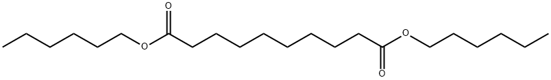 dihexyl sebacate Struktur