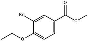 METHYL 3-BROMO-4-ETHOXYBENZOATE Struktur