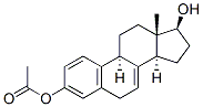 estra-1,3,5(10),7-tetraene-3,17beta-diol 3-acetate  Struktur