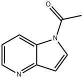 1H-Pyrrolo[3,2-b]pyridine, 1-acetyl- (8CI) Struktur