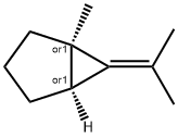 Bicyclo[3.1.0]hexene, 6-isopropylo Struktur