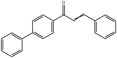 1-[1,1'-BIPHENYL]-4-YL-3-PHENYLPROP-2-EN-1-ONE Struktur