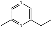 2-METHYL-6-ISOPROPYLPYRAZINE Struktur