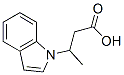 beta-methyl-1H-indole-1-propionic acid  Struktur