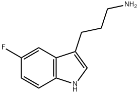 3-(5-FLUORO-1H-INDOL-3-YL)PROPYLAMINE Struktur