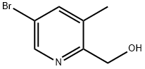 (5-bromo-3-methylpyridin-2-yl)methanol Structure