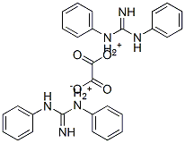 bis[N,N'-diphenylguanidinium] oxalate  Struktur