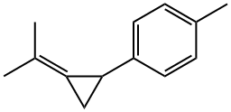 p-(2-Isopropylidenecyclopropyl)toluene Struktur