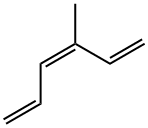 (3Z)-3-Methyl-1,3,5-hexatriene Struktur