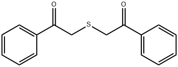 BIS(BENZOYLMETHYL) SULFIDE Struktur