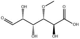 4-O-methylglucuronic acid Struktur