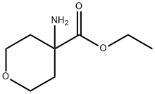 4-AMINOTETRAHYDROPYRAN-4-CARBOXYLIC ACID ETHYL ESTER Struktur