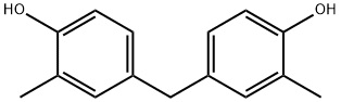 4,4'-DIHYDROXY-3,3'-DIMETHYLDIPHENYLMETHANE Struktur