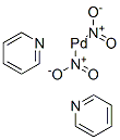 dinitrobis(pyridine)palladium Struktur