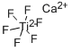 CALCIUM HEXAFLUOROTITANATE Struktur