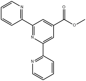 METHYL 2,2':6',2''-TERPYRIDINE-4'-CARBOXYLATE Struktur