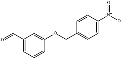 3-((4-NITROBENZYL)OXY)BENZALDEHYDE Struktur