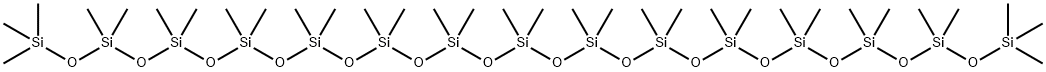 DOTRIACONTAMETHYLPENTADECASILOXANE Struktur