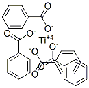 titanium(4+) benzoate Struktur