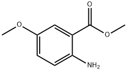 METHYL 2-AMINO-5-METHOXYBENZOATE Structure