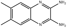 2,3-Quinoxalinediamine,6,7-dimethyl-(9CI) Struktur