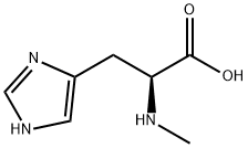 N-methyl-L-histidine Struktur