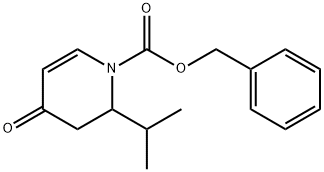 BENZYL 2-ISO-PROPYL-4-OXO-3,4-DIHYDROPYRIDINE-1(2H)-CARBOXYLATE Struktur