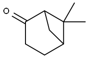 6,6-dimethylbicyclo[3.1.1]heptan-2-one Struktur