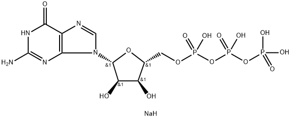 5’-三磷酸鳥苷三鈉 結(jié)構(gòu)式