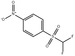 4-(DIFLUOROMETHYLSULFONYL)NITROBENZENE Struktur