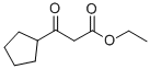 3-CYCLOPENTYL-3-OXO-PROPIONIC ACID ETHYL ESTER Structure