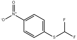 4-(DIFLUOROMETHYLTHIO)NITROBENZENE Struktur