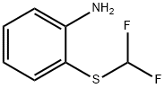 2-[(DIFLUOROMETHYL)THIO]ANILINE HYDROCHLORIDE Struktur