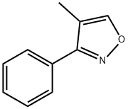 Isoxazole, 4-methyl-3-phenyl- (8CI,9CI) Struktur